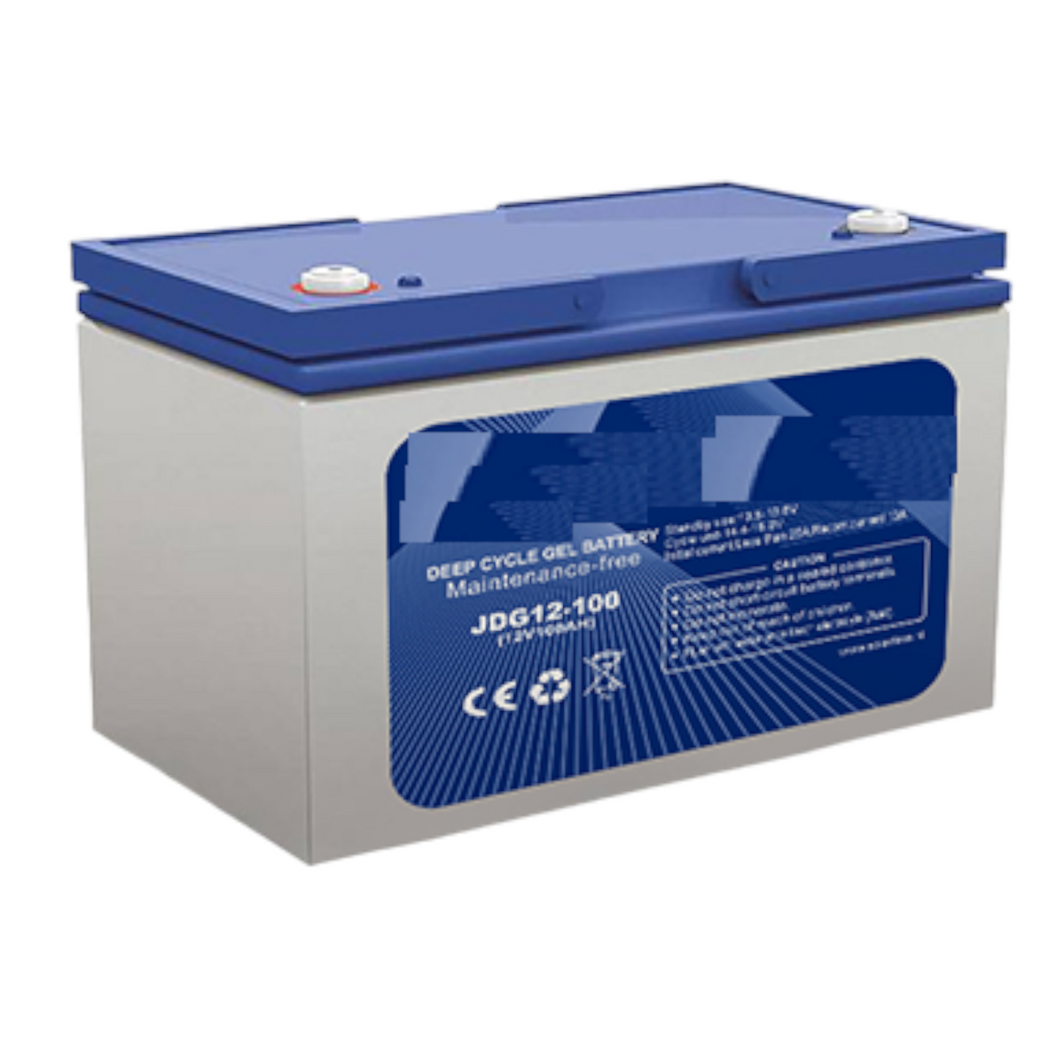 Acumulator AGM 12V 100Ah JM12-100 – Sigilat, Maintenance Free, CE