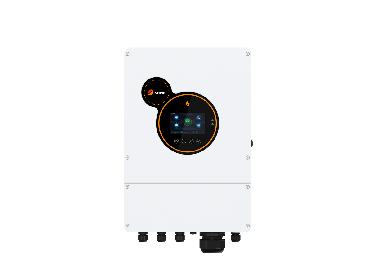 Invertor Hibrid 5kW Monofazat SRNE 48V – MPPT, LiFePO4, Prosumator, Garanție 10 Ani