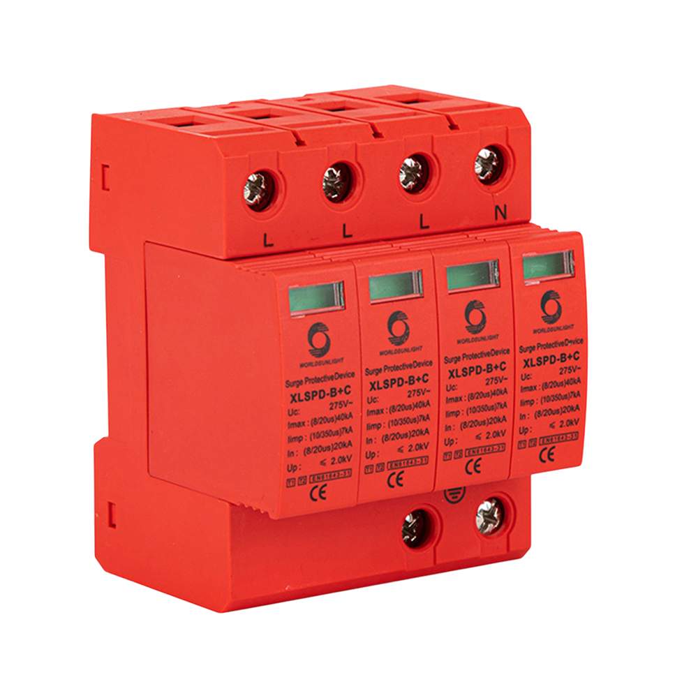 Descarcator de supratensiune AC trifazic 4P 275V