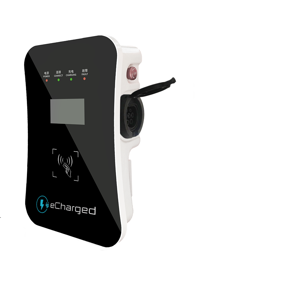 11kW eCharged B3M electric vehicle charging station with Type 2 socket for home or commercial use