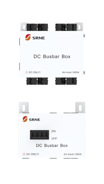 Cutie Bare Colectoare DC SRNE SR-DCB-2 – 300A, Paralelare Baterii/Invertoare