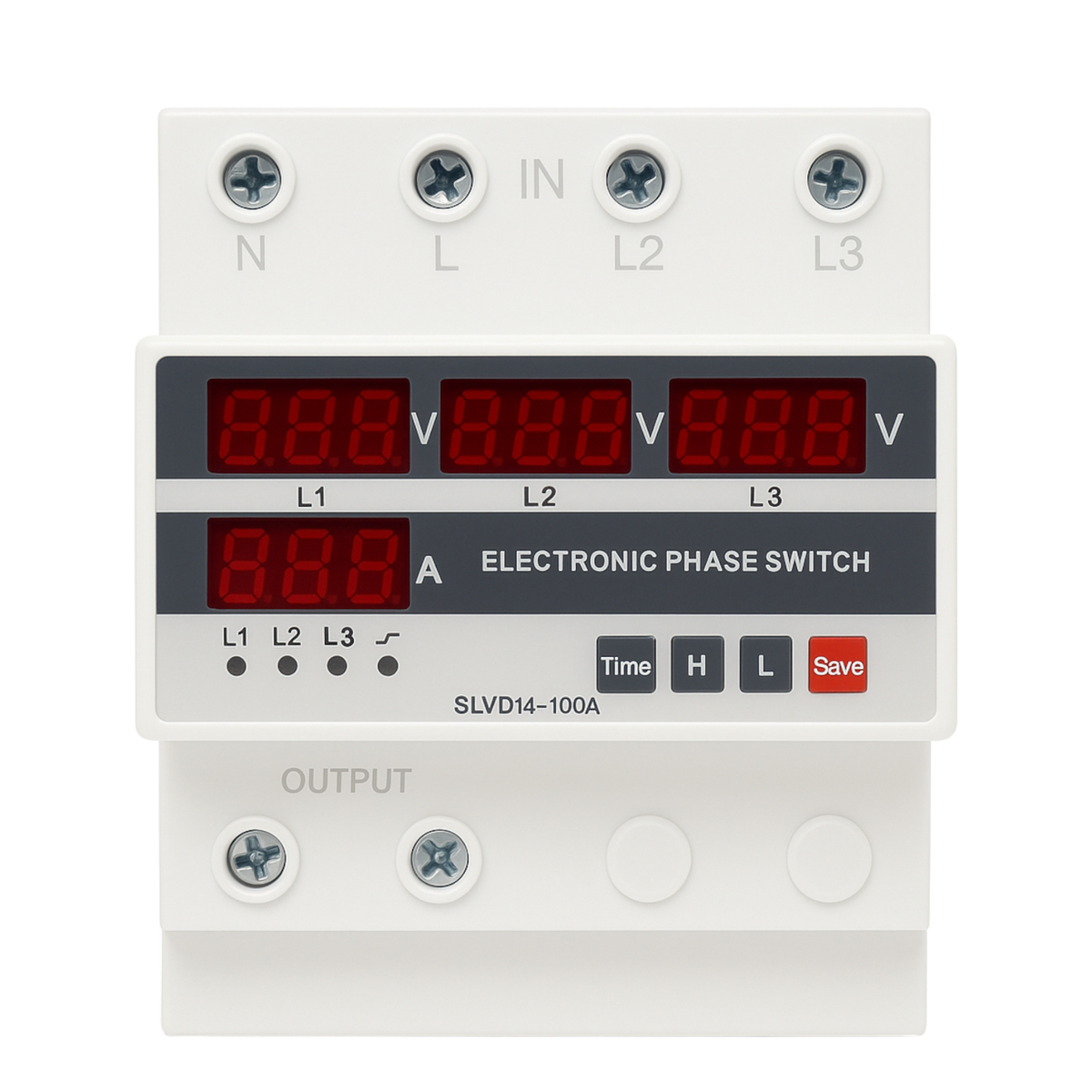 Comutator Digital ATS de faze trifazat 100A