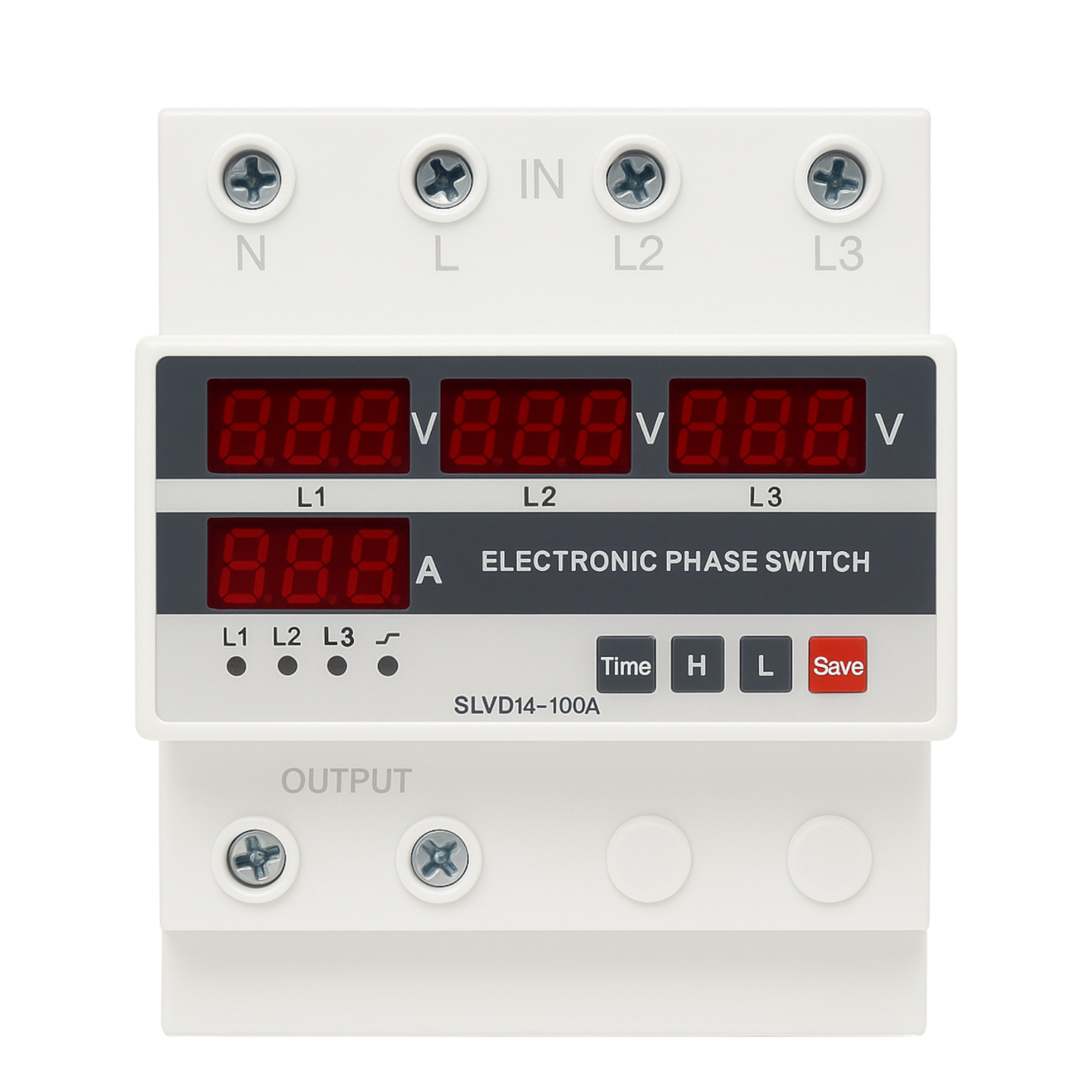 Comutator Digital ATS de faze trifazat 100A