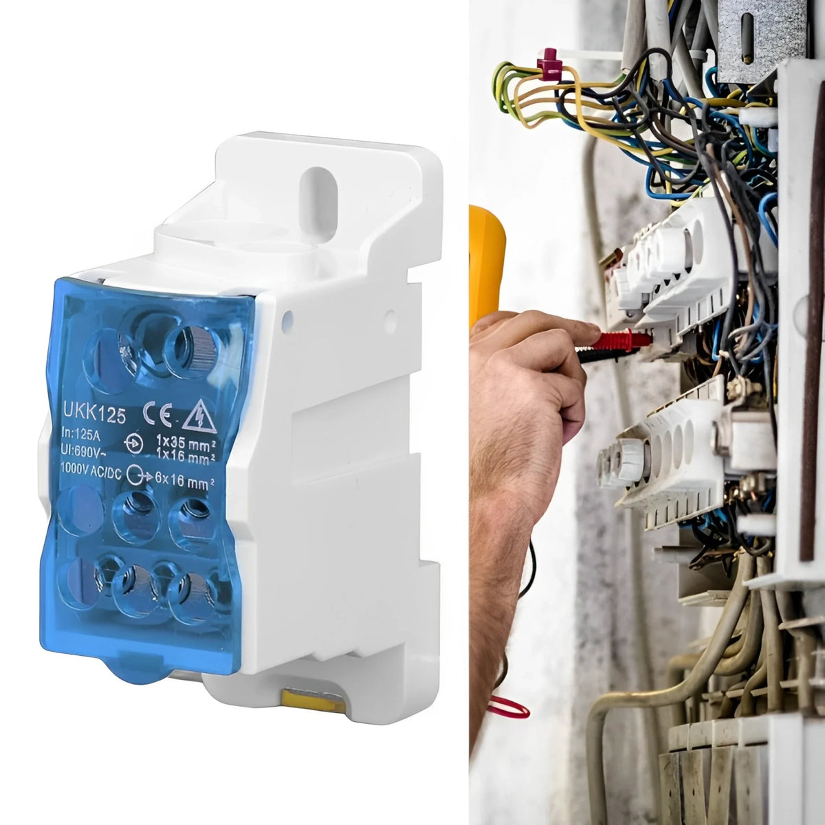 Bloc distributie 125A