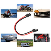 Conector SAE 12AWG 30 cm pentru panourile solare si baterii auto