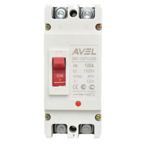 Intrerupator pentru acumulatori 125A 1000V DC MCCB