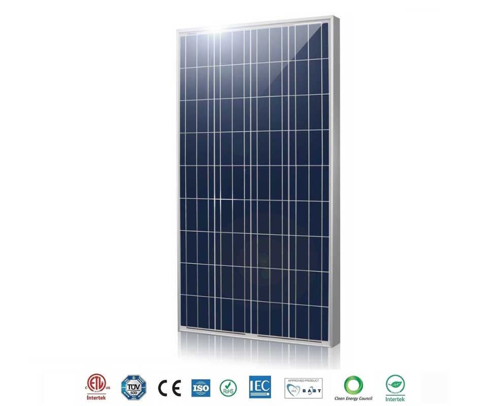 Panou Solar Fotovoltaic 100W Policristalin – Off-Grid, Cabane, Sisteme Autonome 12V/24V