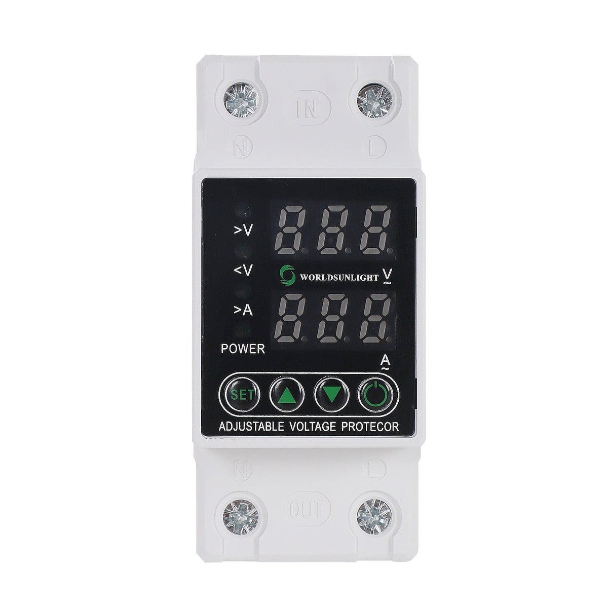 Releu monofazic inteligent DIN 2p 63A - protectie tensiune si contorizare energetica