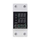 Releu monofazic inteligent DIN 2p 63A - protectie tensiune si contorizare energetica