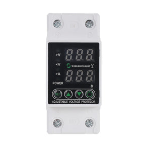 Releu monofazic inteligent DIN 2p 63A - protectie tensiune si contorizare energetica