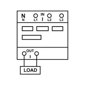 Comutator Digital ATS de faze trifazat 100A